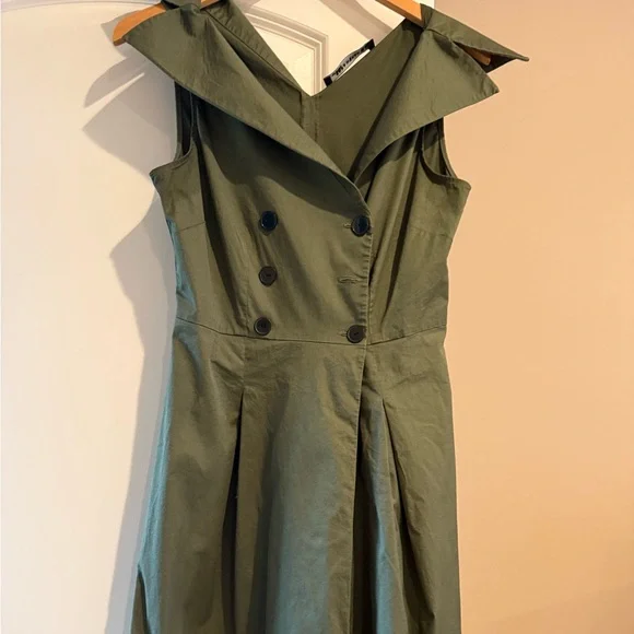 Zara | Dresses | Zara Green Pleated Midi Dress With Notched Collar | Poshmark Zara | Dresses | Zara Green Pleated Midi Dress With Notched Collar | Poshmark